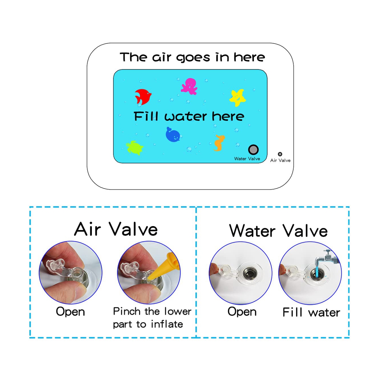 Miniatura 5 de Tapete piscina Sensorial Para Niños bebe